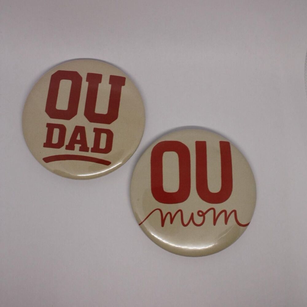 OU Parent Game day Buttons